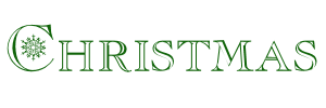 Christmas font