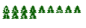 Christmas Tree font