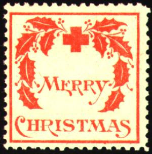 First Christmas seal