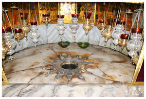 Grotto of the Nativity in the Church of the Nativity, Bethlehem, Israel